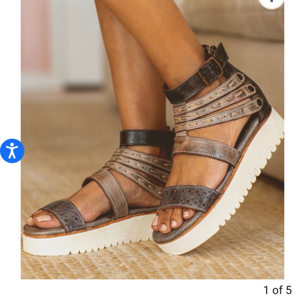 Bed Stu Artemia Tonic Breeze Leather sandals 10